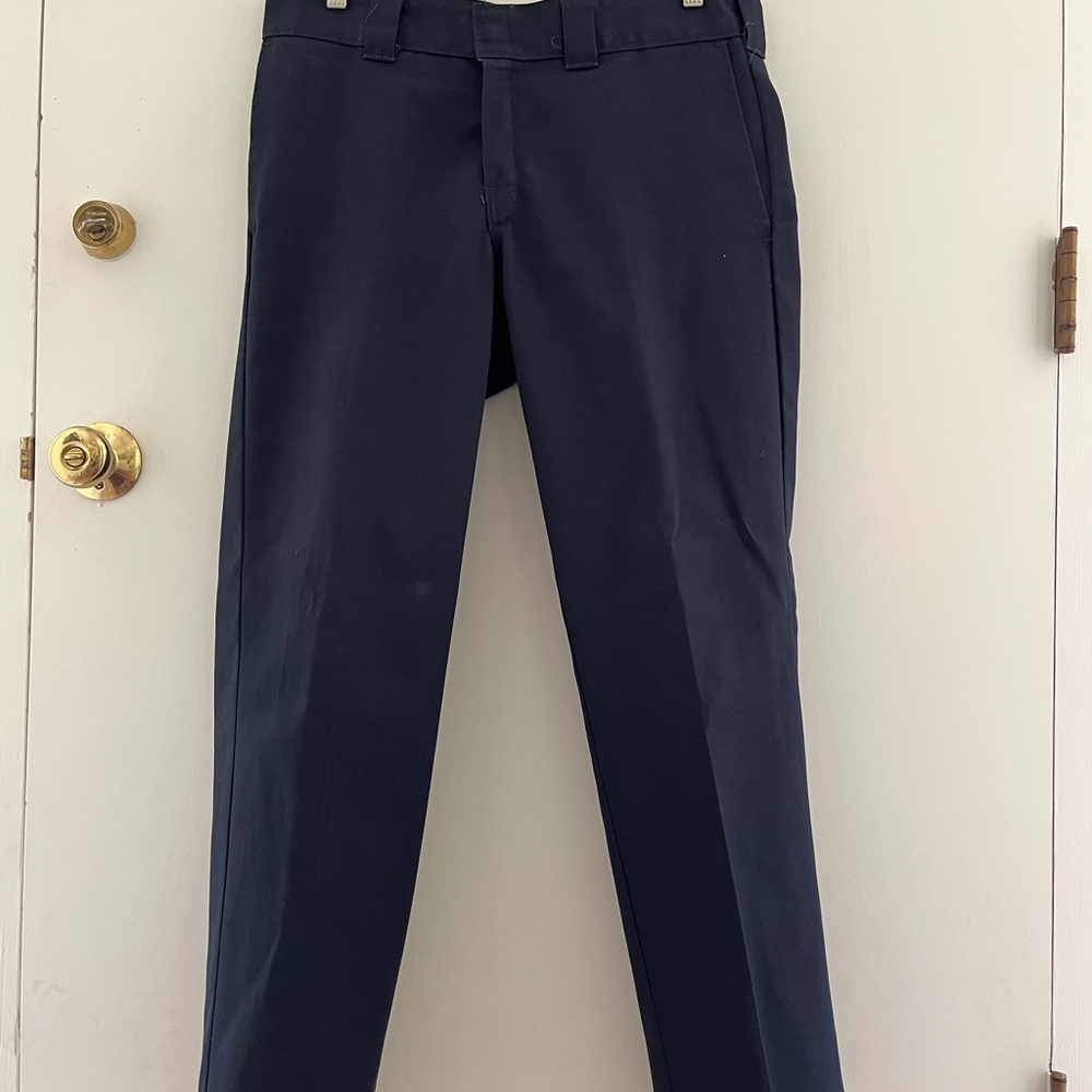 Dickies Men's Dark Blue Chinos